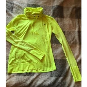 Nike neon dri-fit running top
